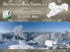 Sächsisches Berg Diplom 2012 Sächsisches Berg Diplom 2012